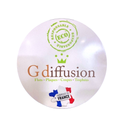 Plaque PR - rond