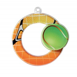 Médaille tennis acrylique...