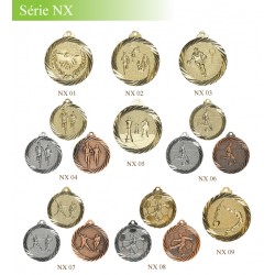 Médailles Série NX