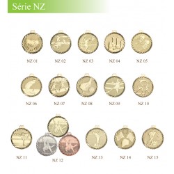 Médailles Série NZ